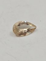 Peachy Pink Pear-Shaped Oregon Sunstone with Copper Schiller – 2.55 Carats |13x8mm - Image 2