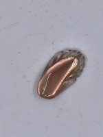 Carved 5ct Oregon Sunstone with Floral Pattern & Copper Shiller – 16.3x8.9mm - Image 4