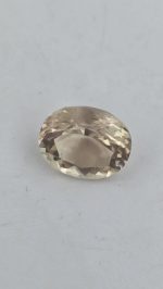 4.65ct Oval Oregon Sunstone with Peach Shiller – 11.7x9.8mm Loose Gem - Image 2