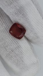 2.65ct AAAA Red Oregon Sunstone – Cushion Cut Loose Gemstone - Image 10