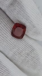 2.65ct AAAA Red Oregon Sunstone – Cushion Cut Loose Gemstone - Image 8