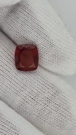 2.65ct AAAA Red Oregon Sunstone – Cushion Cut Loose Gemstone - Image 6