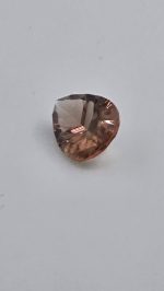 3.25ct Pear Shape Concave Cut Oregon Sunstone – Deep Pink, Green & Gold - Image 9