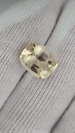 All Natural 5.4ct Oregon Sunstone Cushion Cut – Champagne, Pink & Teal Flashes – 13x10.5mm - Image 11