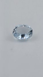 5.16ct Sky Blue Aquamarine Oval – Sri Lanka Origin – Custom Jewelry Gemstone - Image 2