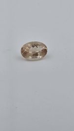 4.45ct Elongated Oval Oregon Sunstone – Peach with Sparkling Schiller - Image 11