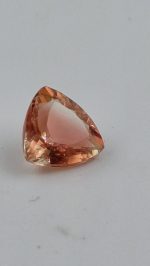 2.35ct Trillion Cut Red Oregon Sunstone with Copper Schiller – 9.25mm Natural Gemstone - Image 6