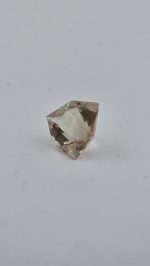 6.16ct Custom Shield-Cut Oregon Sunstone – Peach/Gold with Green Highlights – 12.9mm - Image 2