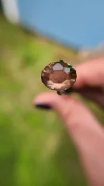 Mystique Oregon Sunstone 12.5x9.8mm – Heavy Copper Schiller, Hand-Mined, Untreated Gemstone - Image 10