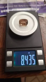 8.43ct Oregon Sunstone Gem (14.4 x 10.9mm) – Dust Devil Mine, Mystique Green & Peach with Copper Schiller - Image 3