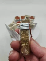 Bottle of Tumbled Oregon Sunstone, some with schiller - Image 3