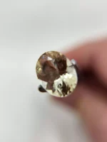 1.87ct Champagne with peach schiller oval Oregon Sunstone - Image 2