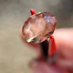 Mystique Oregon Sunstone 12.5x9.8mm – Heavy Copper Schiller, Hand-Mined, Untreated Gemstone - Image 11