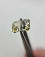 5.46ct Emerald Cut Champagne Oregon Sunstone – 13.2x9.8mm Large Natural Golden Gemstone - Image 4