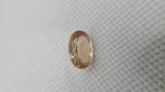 4.45ct Elongated Oval Oregon Sunstone – Peach with Sparkling Schiller - Image 5
