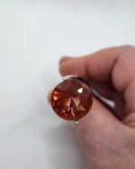 8.9ct Spectacular Orangish Red Oregon Sunstone - Image 3