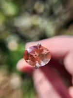 3.53ct Peach pink Oregon Sunstone "padparadsha" - Image 7