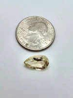 3.83ct Oregon Sunstone pear - Image 7