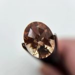 3.53ct Peach pink Oregon Sunstone "padparadsha" - Image 6