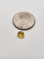 Luscious Oregon Fire Opal 7mm round .94ct - Image 7