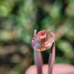 3.53ct Peach pink Oregon Sunstone "padparadsha" - Image 10