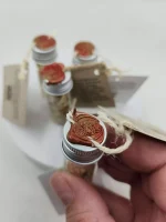 Bottle of Tumbled Oregon Sunstone, some with schiller - Image 4