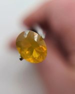 1.65ct Oregon Fire Opal – Golden Yellow & Orange Oval | Juniper Ridge | 9×7mm - Image 2