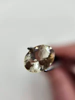 1.87ct Champagne with peach schiller oval Oregon Sunstone - Image 5