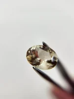 1.87ct Champagne with peach schiller oval Oregon Sunstone - Image 6