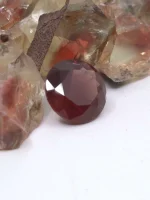 Deep burgundy red Oregon Sunstone 2.47ct - Image 3