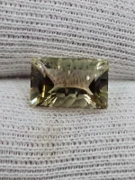 Bicolor concave cut 3.85ct Oregon Sunstone - Image 6