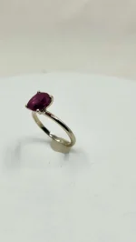 Gorgeous 2.6ct Untreated Natural Ruby ring - Image 3