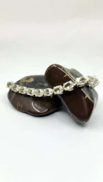 Champagne Oregon Sunstone tennis bracelet - Image 2