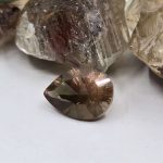 Amazing AAA bicolor 2.3ct Oregon Sunstone pear