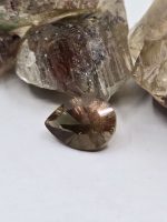 Amazing AAA bicolor 2.3ct Oregon Sunstone pear