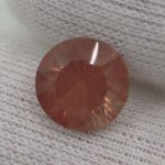 AAA Red Schiller Oregon Sunstone, 3.6ct 9.2mm