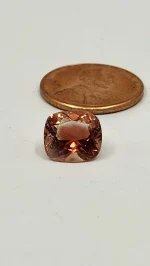 AAA red Oregon Sunstone cushion. 2.54ct - Image 8