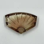 18.4ct Oregon Sunstone “Rising Sun” Carving by Spectrum Award Winner Darryl Alexander (26×19×4 mm) - Image 2