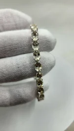 Champagne Oregon Sunstone tennis bracelet - Image 4