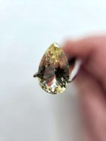 3.83ct Oregon Sunstone pear