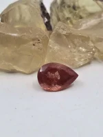 1.8ct Red/orange Oregon Sunstone with constellation shiller - Image 9