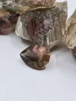 Amazing AAA bicolor 2.3ct Oregon Sunstone pear - Image 5