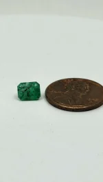 Amazing 1.16ct Swat Pakistan Emerald with natural inclusions - Image 8