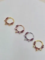 "Artemis" clicker for septum, daith, or helix - Image 4