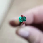 Tiny Swat Valley Pakistan emerald, 0.27ct - Image 5