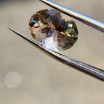 3.44ct bi-color Oregon Sunstone