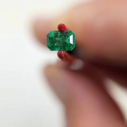 Tiny Swat Valley Pakistan emerald, 0.27ct