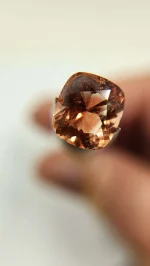 AAA red Oregon Sunstone cushion. 2.54ct - Image 3