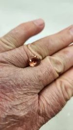 AAA red Oregon Sunstone cushion. 2.54ct - Image 4