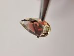 4.14ct Oregon Sunstone – Pear Shape | Red, Green, Gold & Teal Color-Shifting Beauty | 15.7×9.1mm